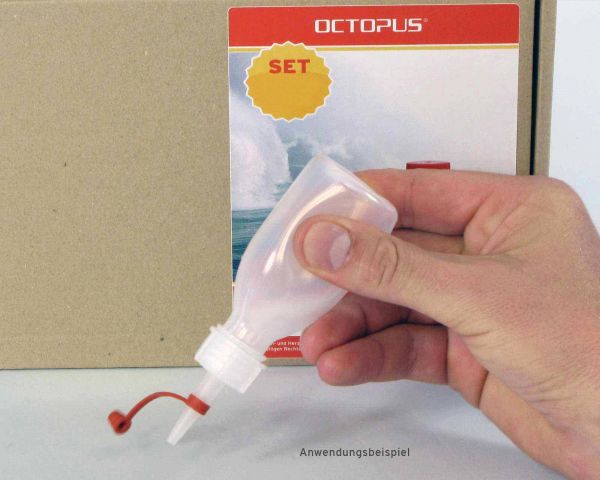 5 x 50 ml LDPE plastic bottles with dropper cap