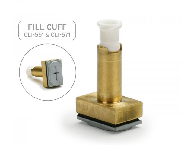 Fill Bill Aufsatz, Cuff für Canon CLI-551, CLI-571, CLI-581 Farbe