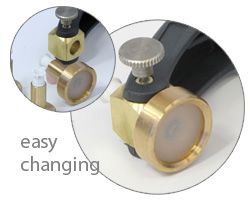 Fill cuff 22mm for wide Canon, HP and Lexmark single-tank cartridges