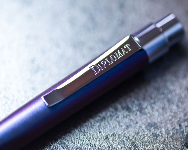 Penna stilografica Diplomat Magnum John Doe con inchiostro da scrittura e convertitore, M-nib in acciaio inox