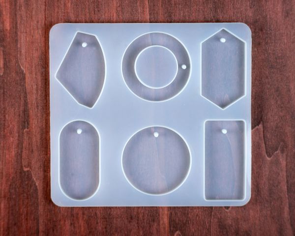 Stampo in silicone, stampo di colata per resina epossidica o resina per la produzione di ciondoli di gioielli