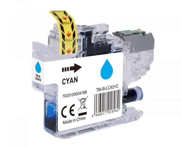 Kompatible Druckerpatronen für Brother LC-421C cyan