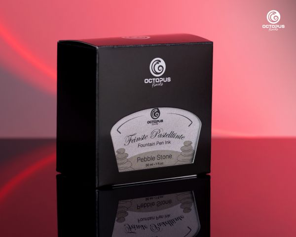 Penna stilografica inchiostro grigio pastello "Pebble Stone"