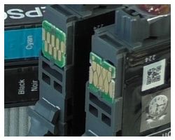 Chips für Epson 27 Druckerpatronen (kein OEM) 4 Stück im Set