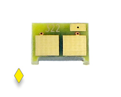 Toner Chip für HP LaserJet CP 1525, HP Pro CM 1415 yellow