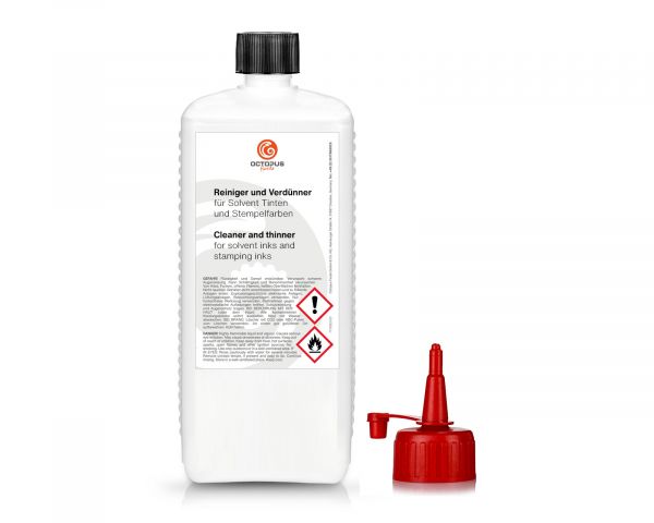 Reiniger und Verdünner für Solvent Tinten und Stempelfarben