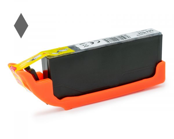 Tintenpatrone kompatibel mit Canon CLI-531 (non OEM) grau mit Chip