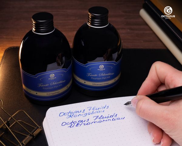 Classic fountain pen ink Königsblau - Royal blue erasable