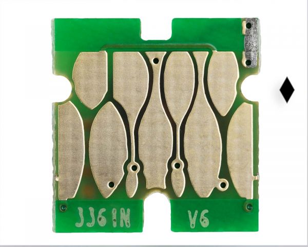 Single-use chip for Epson T 33 photo black cartridges (non-OEM)