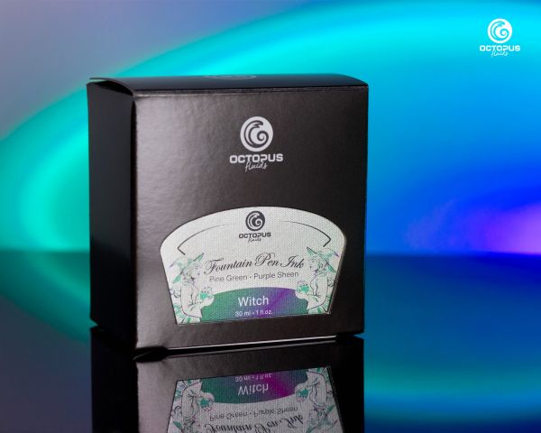 Fountain Pen Ink Sheen, Witch, Green, 30 ml