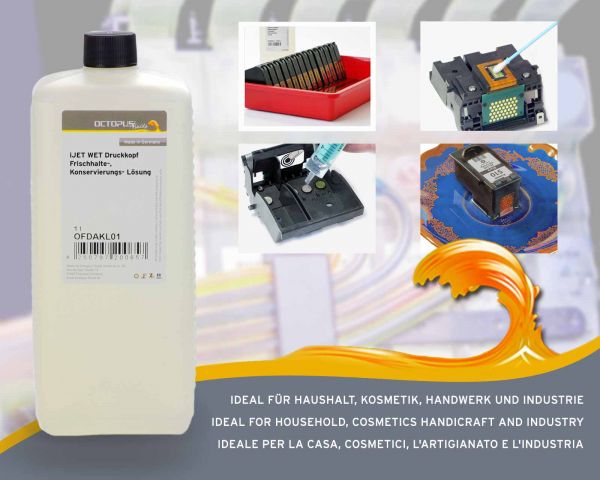 iJET WET Druckkopf Frischhalte-, Konservierungs- Lösung