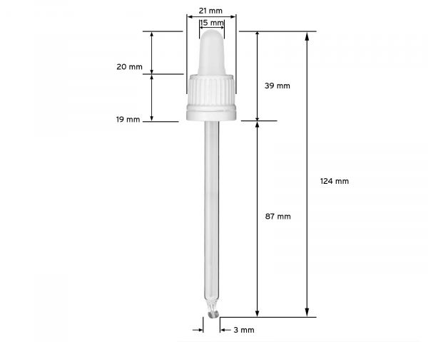 10 x 100 ml amber glass bottles with pipettes, laboratory bottles with dosing pipette, incl. funnel + labels