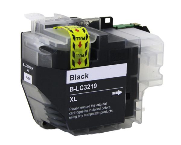 Kompatible Tintenpatrone Brother LC-3219 BK schwarz