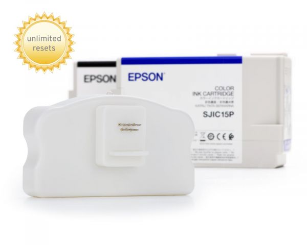 Chip Resetter per cartucce Epson ColorWorks TM-C3400, SJI-C-15-P, SJI-C-20-P, non OEM