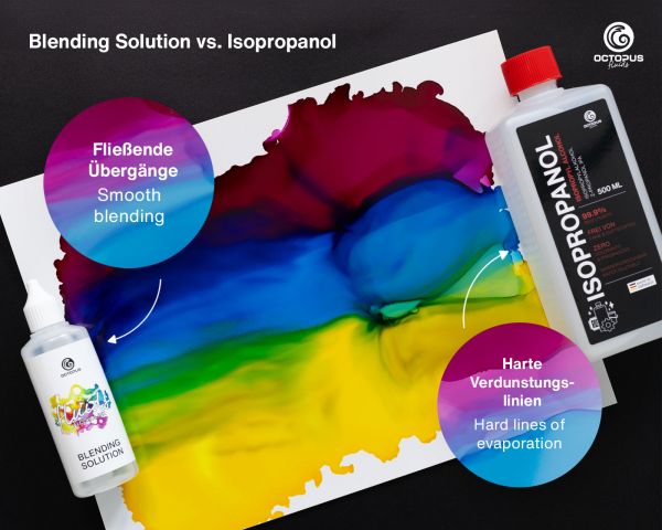 Octopus Fluids Alcohol Ink Blending Solution,Extender,Blendinglösung für Alkoholtinte,farblos,100 ml