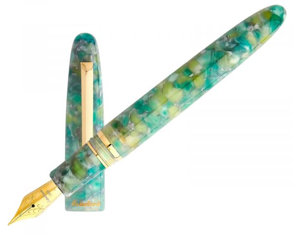 Esterbrook Estie Sea Glass Gold Trim Fountain Pen for Cartridges