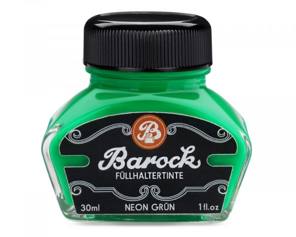 Barock Neon Füllhaltertinte zum Schreiben, Markieren und Zeichnen, 30 ml