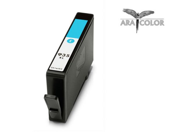 Cartuccia rigenerata ARA COLOR ciano HP 935 XL, per 825 pagine (non OEM)