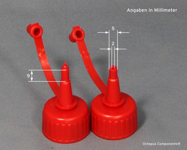 5 x 250 ml round HDPE plastic bottles with red dosage caps