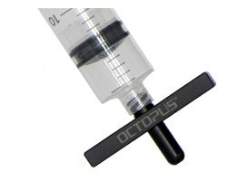 Softmatik refill syringe with luer lock fitting