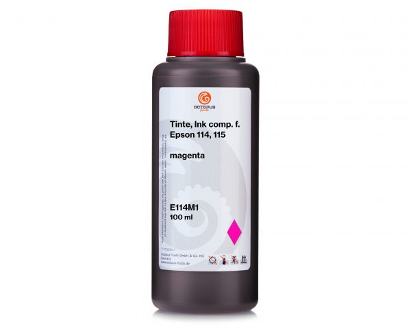 Refill ink for Epson 114, 115, EcoTank ET-8500, L 8100 magenta