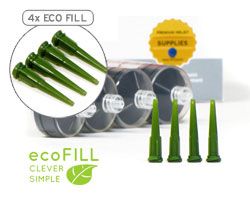 Tintennachfüllset für Canon PGI-1500, PGI-2500 mit ECO-Fill und Druckertinte