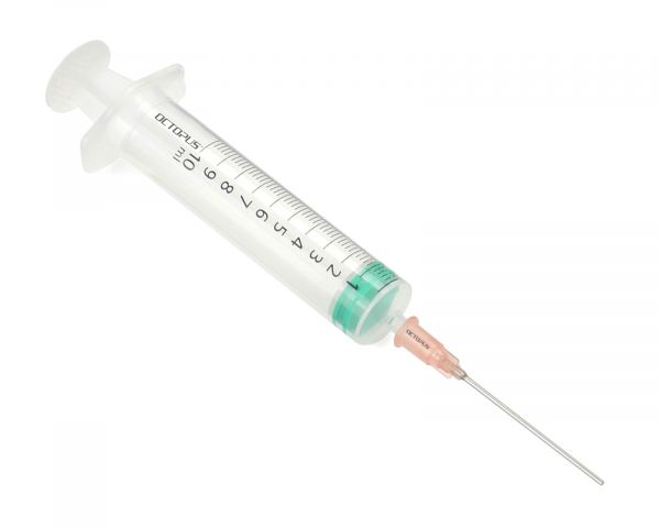 10ml siringa con cannule smussate 1,2 x 40mm