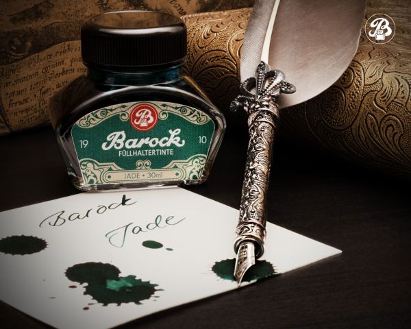 Barock 1910 Schreibtinte, Füllertinte im 30 ml Tintenfass