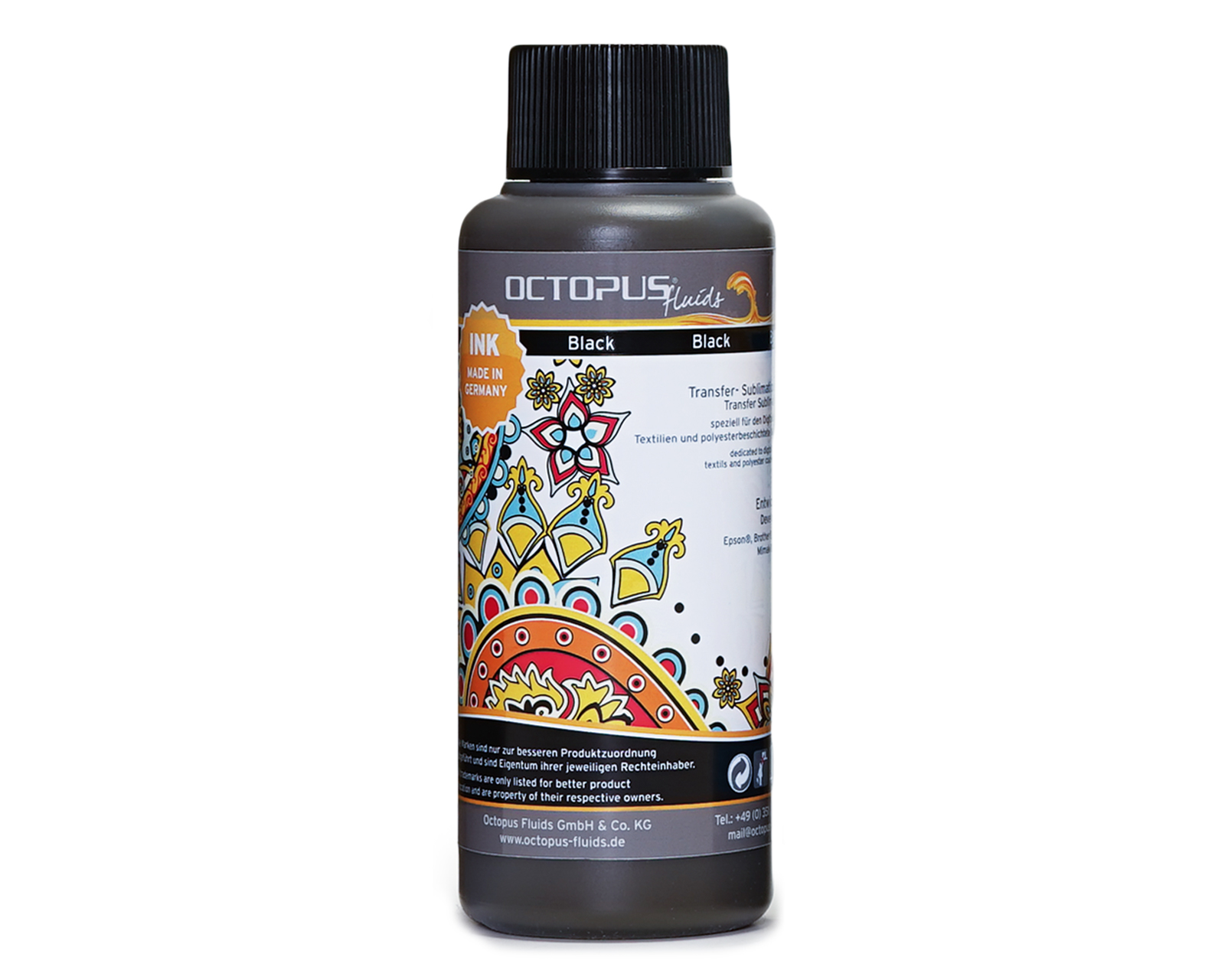 Sublimationstinte für Epson, Brother, Roland, Mimaki, Mutoh, black Sublimationstinte für Epson, Brother, Roland, Mimaki, Mutoh, black