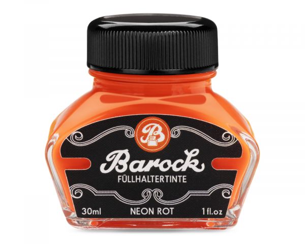 Barock Neon Füllhaltertinte zum Schreiben, Markieren und Zeichnen, 30 ml