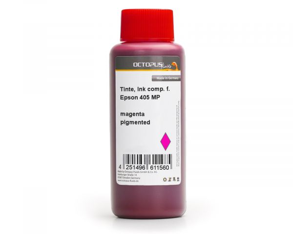 Refill ink for Epson 405 ink cartridges, WF-3820, WF-4820, WF-7830 magenta