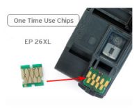 : Einmal-Chip (kein OEM) : Einmal-Chip (kein OEM) für Epson 26 Tintenpatronen magenta