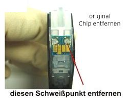 Auto-Resetchip für Canon Patrone PGI-520 black