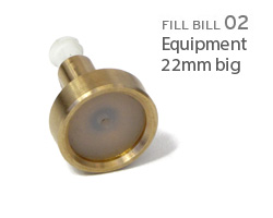 Fill Cuff 22mm für breite Canon, HP und Lexmark Einzeltankpatronen