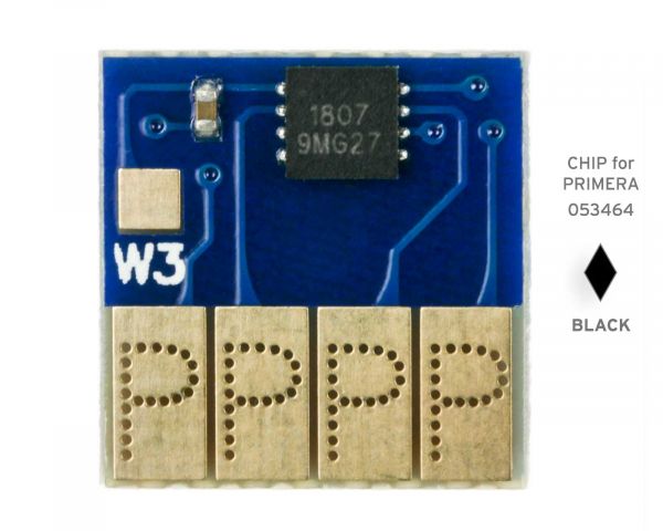 Chip for Label Printer Primera LX-1000, LX-2000, Cartridge 053464 black