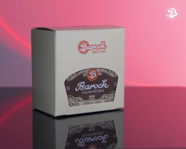 Barock 1910 Schreibtinte, Füllertinte im 30 ml Tintenfass