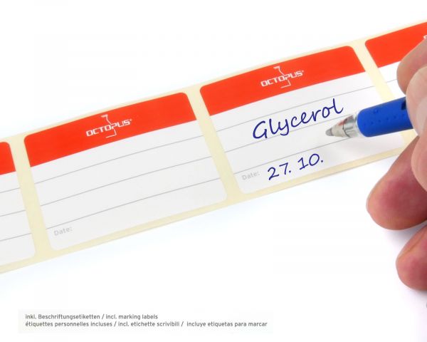 Plastikflaschen 500 ml, leer, für Nachfüllsets, 10 Stück mit Deckel