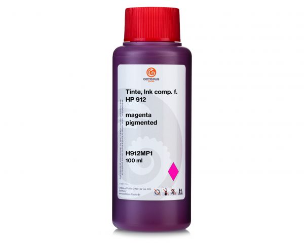 Refill ink compatible for HP 912 magenta pigmented