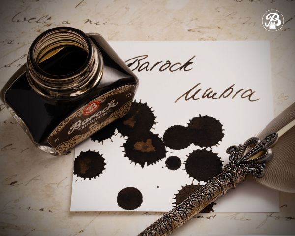 Barock 1910 Schreibtinte, Füllertinte im 30 ml Tintenfass