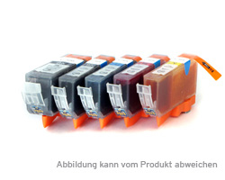 Compatible Printer Cartridges (kit) Canon PGI 525 BK, CLI 526 BK,C,M,Y