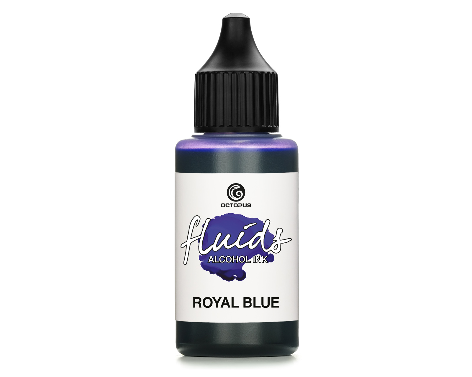 Fluids Alcohol Ink ROYAL BLUE, Inchiostro ad alcohol per Fluid Art e Resin Art, blu