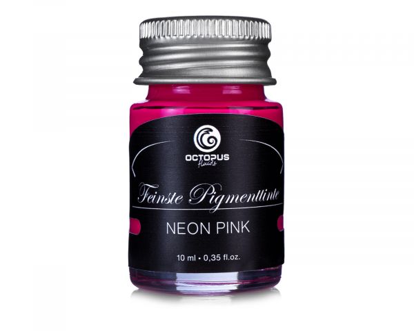 Highlighter ink for fountain pens, fluorescent neon pink, 10 ml