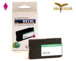 ARA COLOR remanufactured HP 951 XL magenta cartridge for Officejet Pro (non OEM)