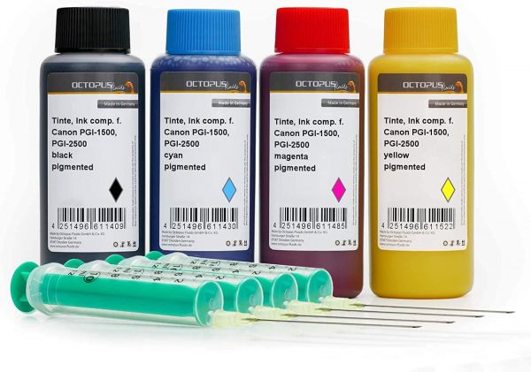 Druckertinte für Canon PGI-1500, PGI-2500 Maxify