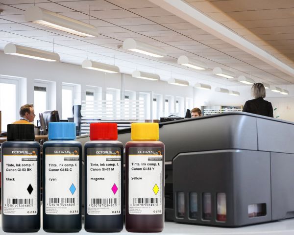 Refill ink for Canon GI-53 BK Pixma G 550, G 650 MegaTank black