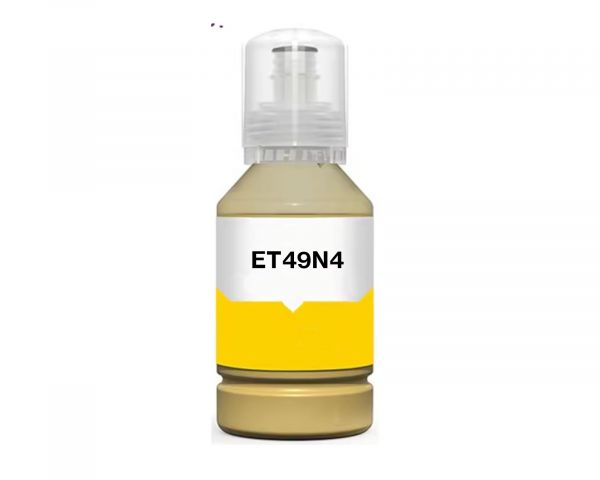 Kompatible Tintenflasche für Epson T49N4 (kein OEM) gelb