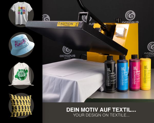 Sublimationstinte für Epson, Brother, Roland, Mimaki, Mutoh, yellow