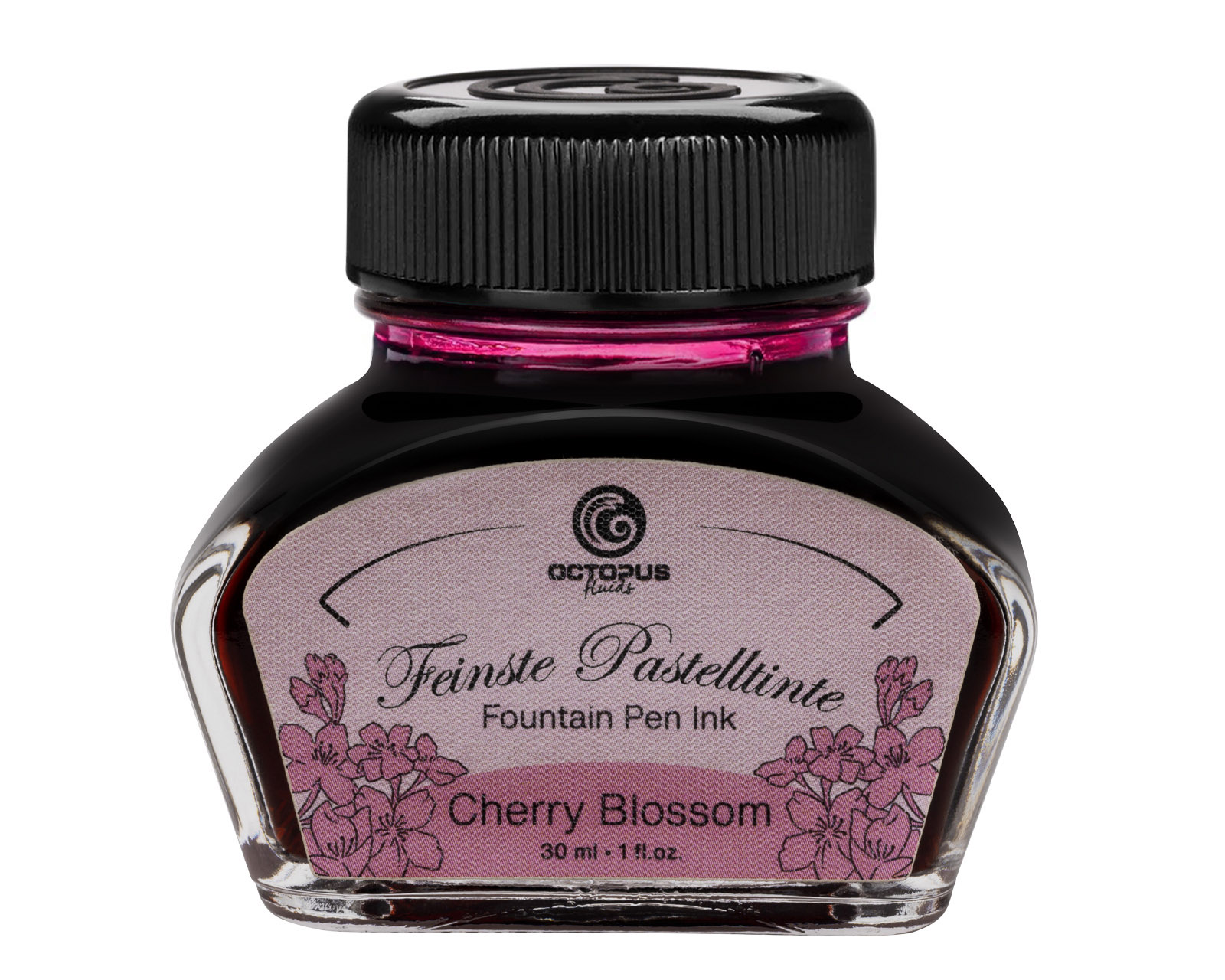 Füllhaltertinte, Schreibtinte für Füllhalter Pastell Rosa "Cherry Blossom"