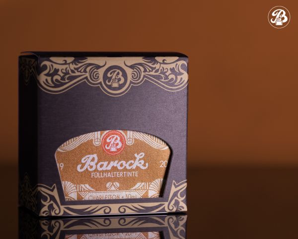 Barock 1920 Schreibtinte, Füllhaltertinte im 30 ml Tintenglas