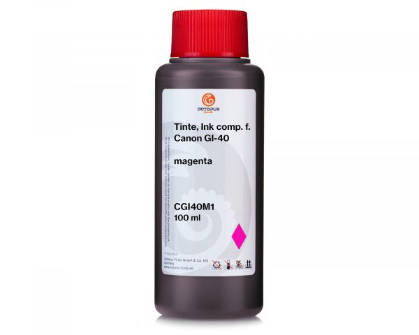 Nachfülltinte kompatibel für Canon GI-40 magenta